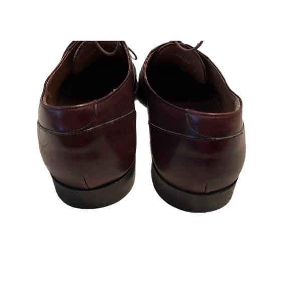 BALLY Garfield Brown Leather Lace Up Plain Toe Derby Oxfords Men's Size 12 - Picture 5 of 8